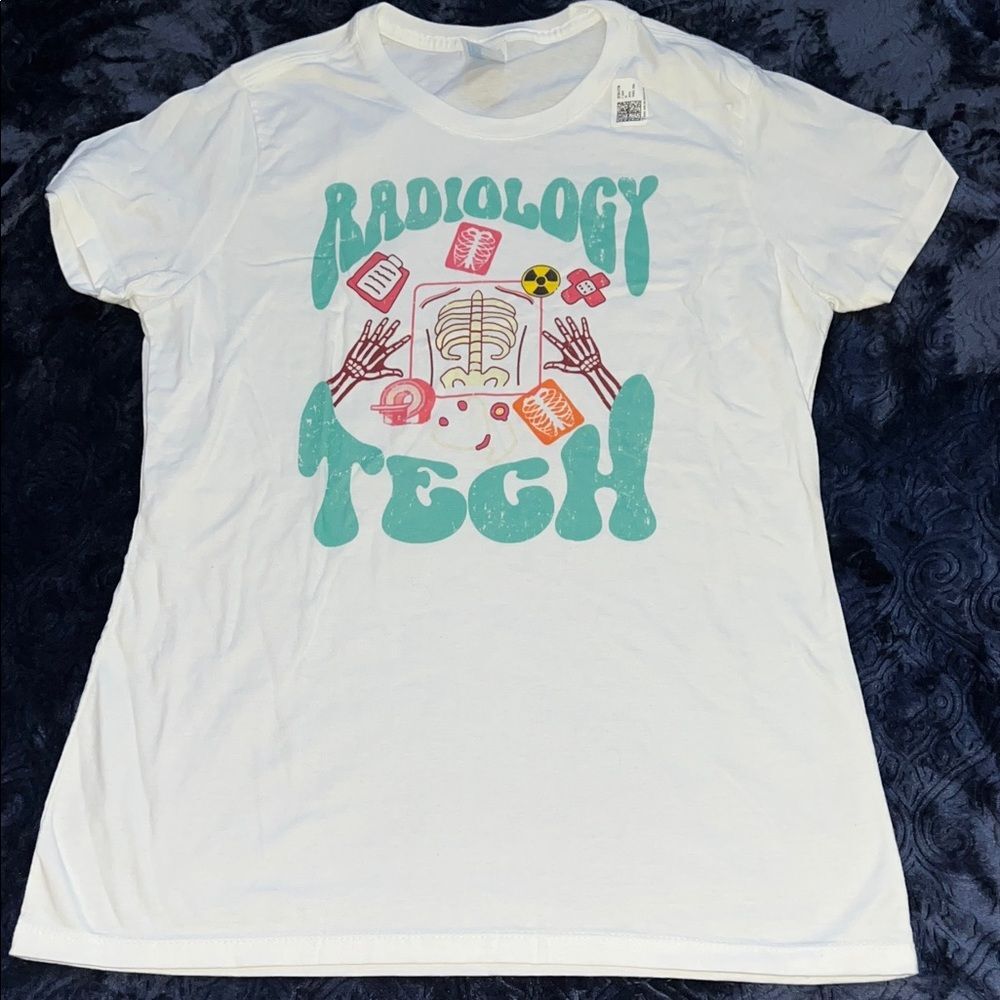 Radiology Tech Graphic T-Shirt (Ladies S)
